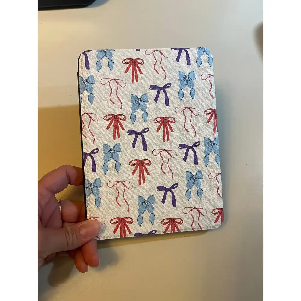 Casely-Kindle 7” American Girlie-red white and blue bows case